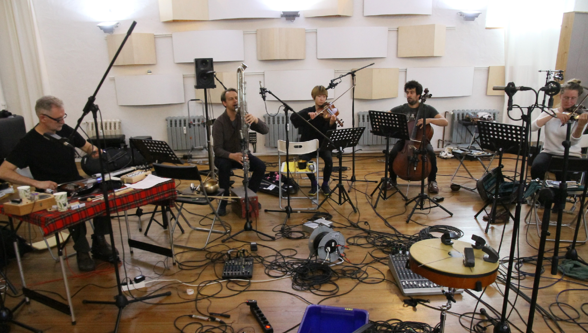 2019-07-08 Ame Zek's 'Unfinished sense of time' im Studio Börne45